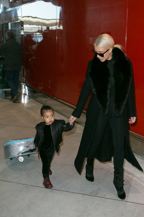 At CDG Airport in Paris.