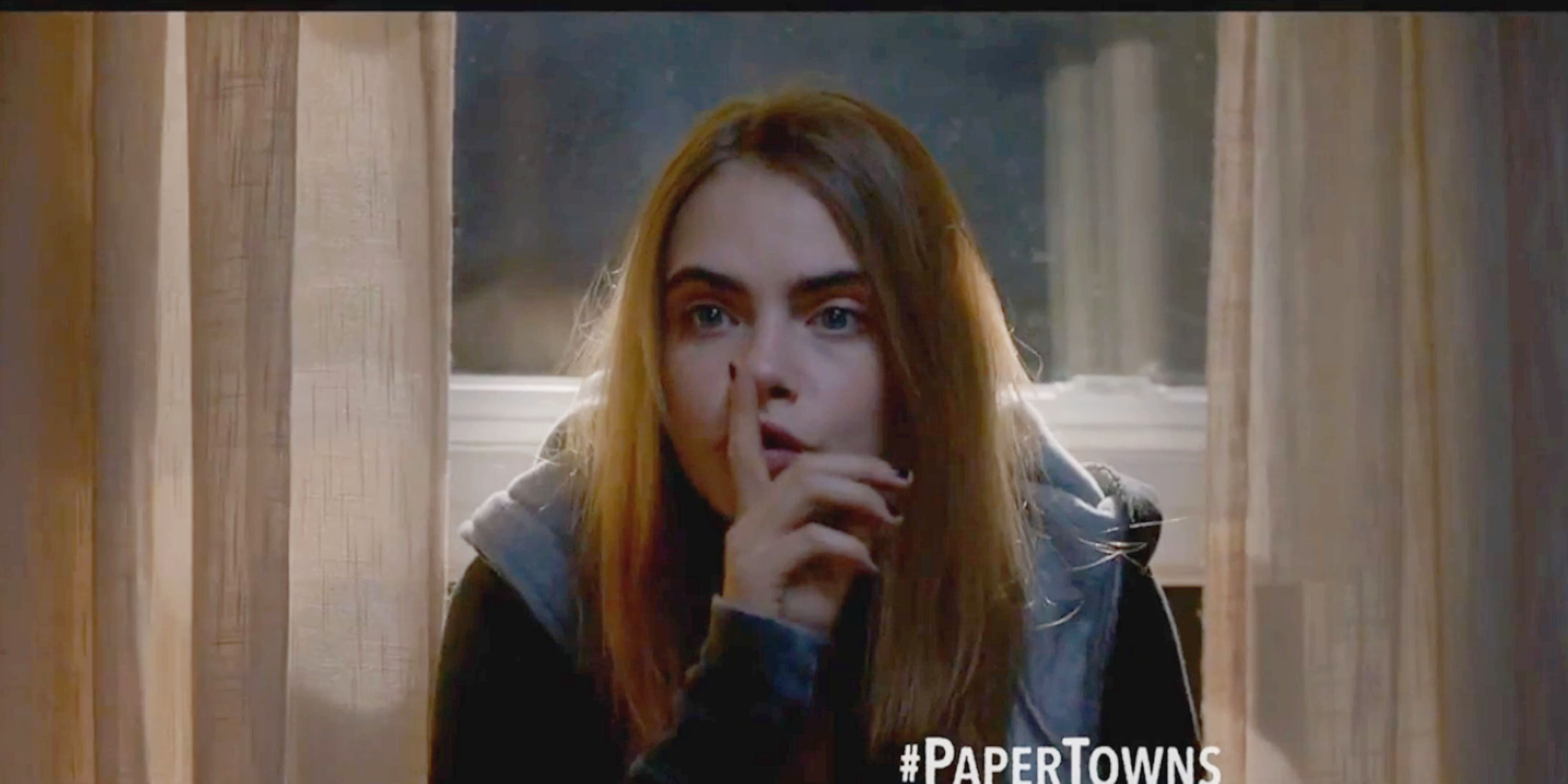 Cara Delevingne Paper Towns Trailer Cara Delevingne Is an American Dream Girl in 'Paper Towns'