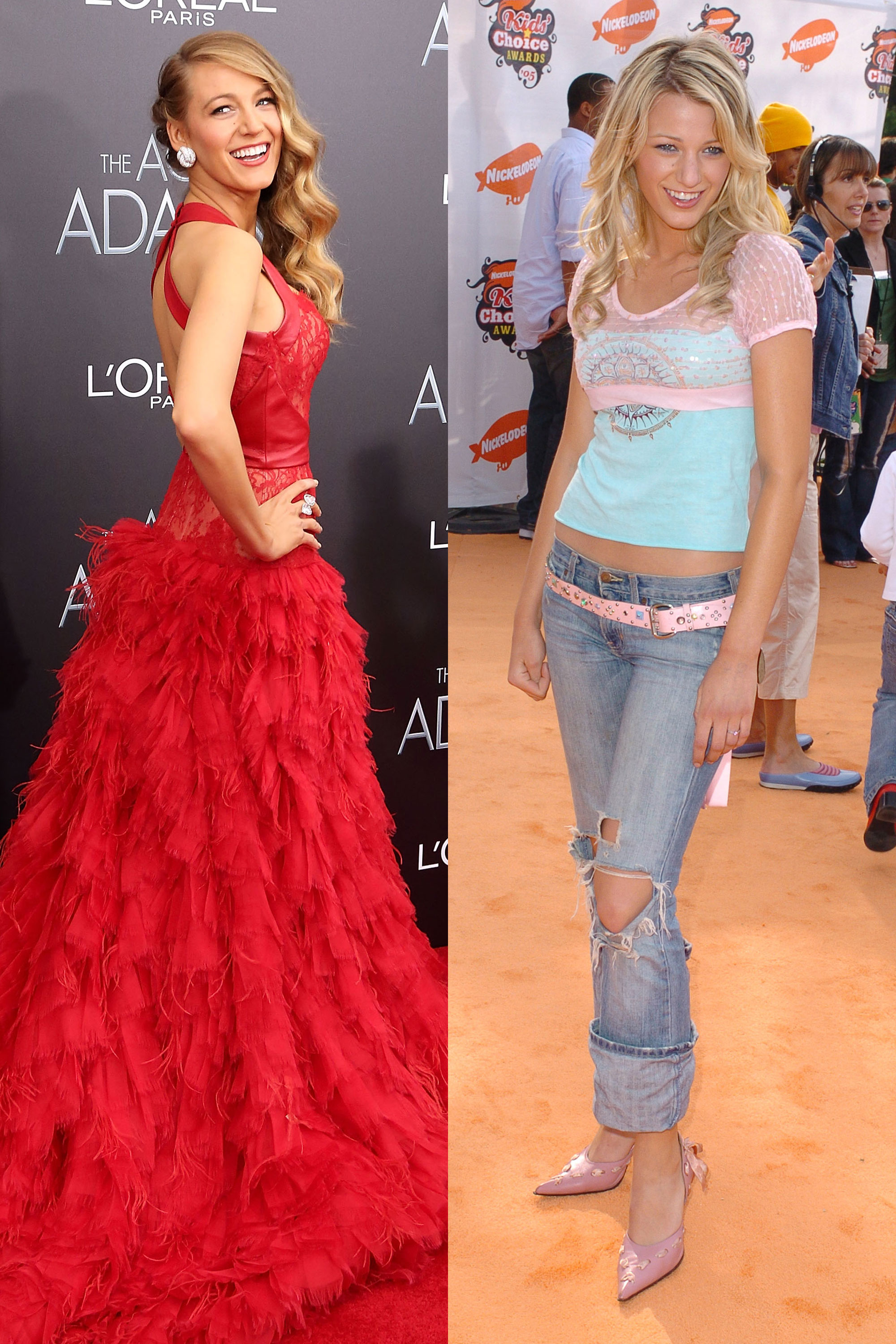 Now and Then 45 Celebrities' First Red Carpet Moments