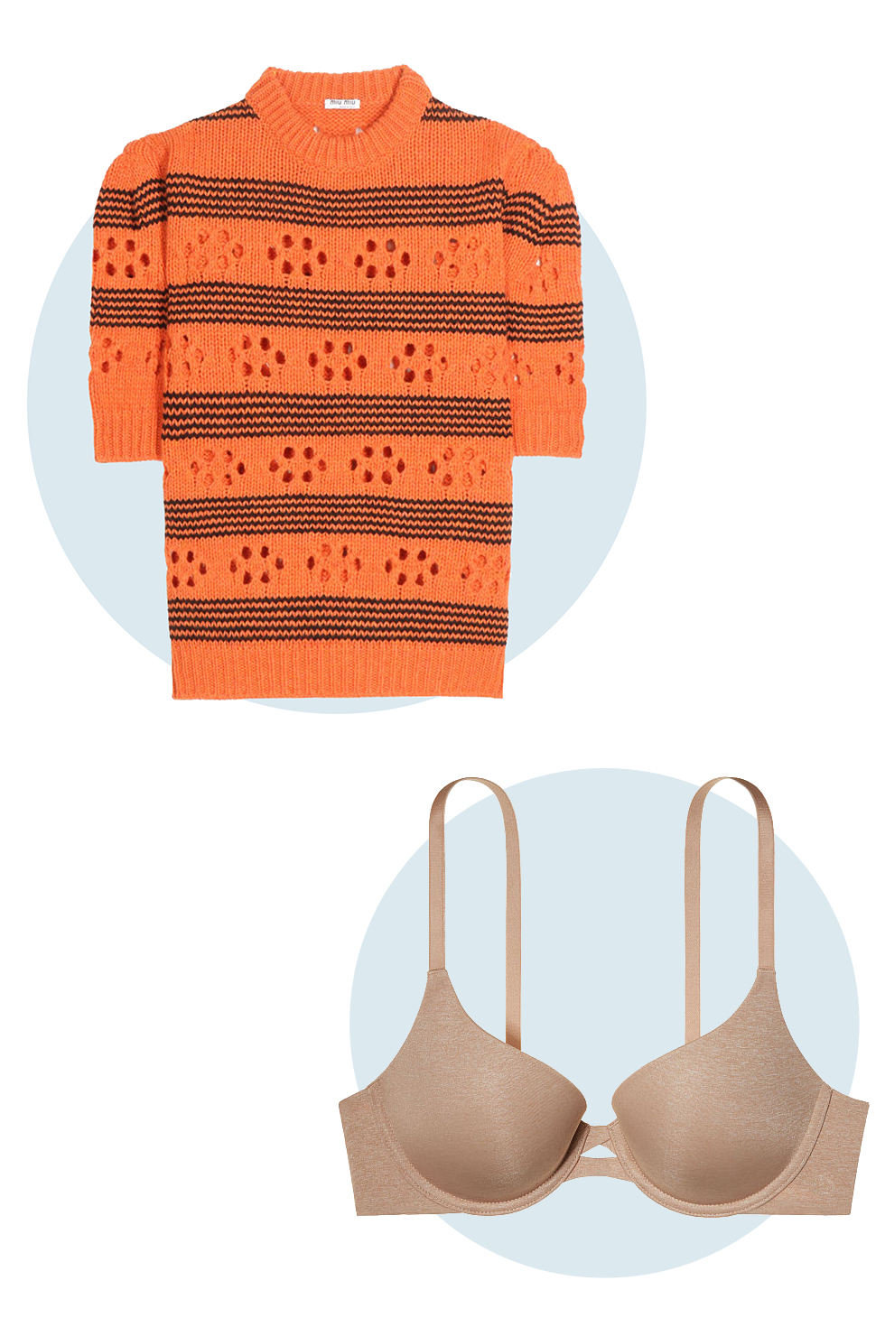 12 Chic Sweaters and the Bras to Wear With Them