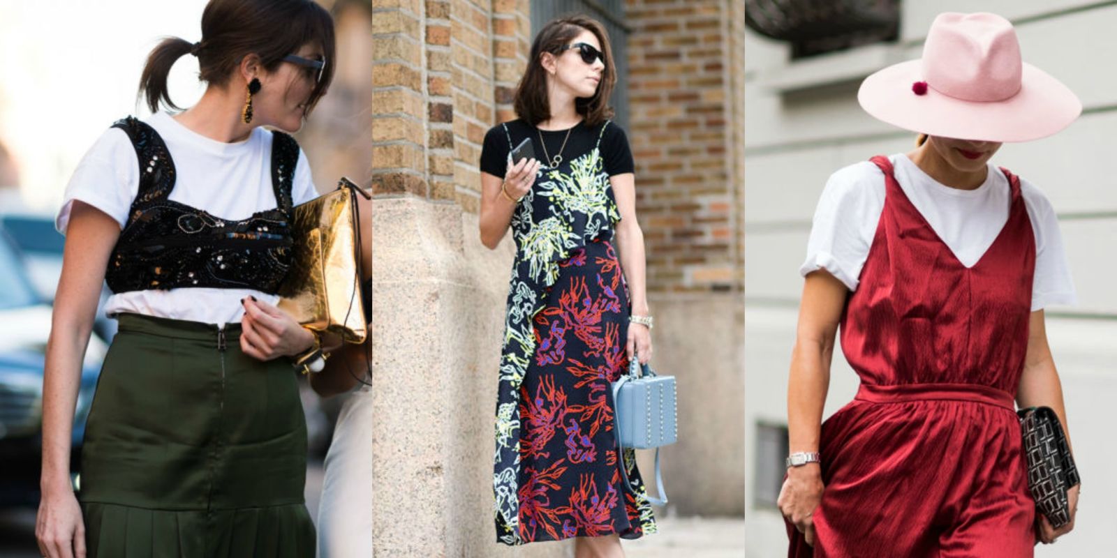 Fall and Winter Layering Outfit InspirationHow to Layer a TShirt Under a Dress