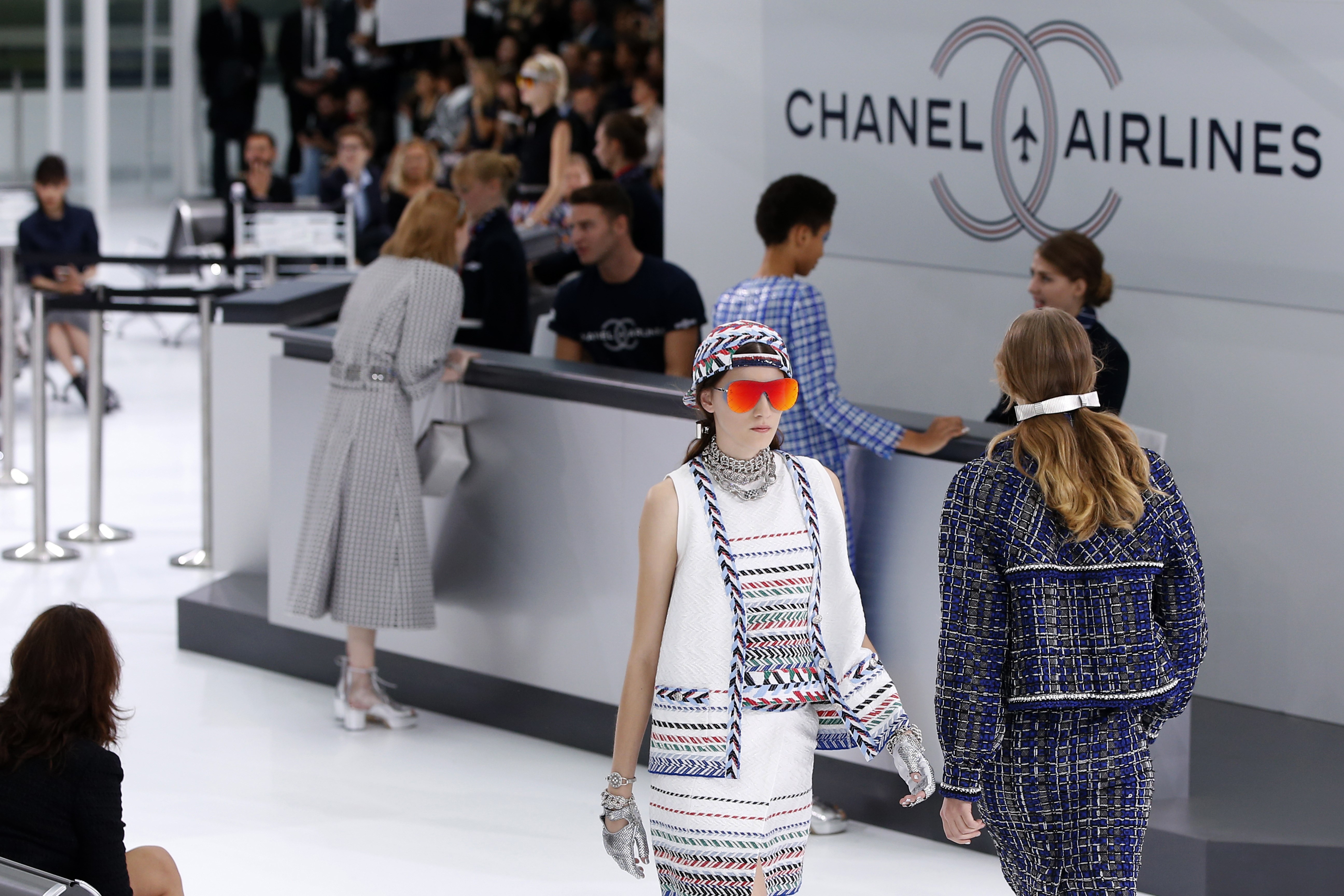 13 Things to Know About Chanel's Spring 2015 Airport Show