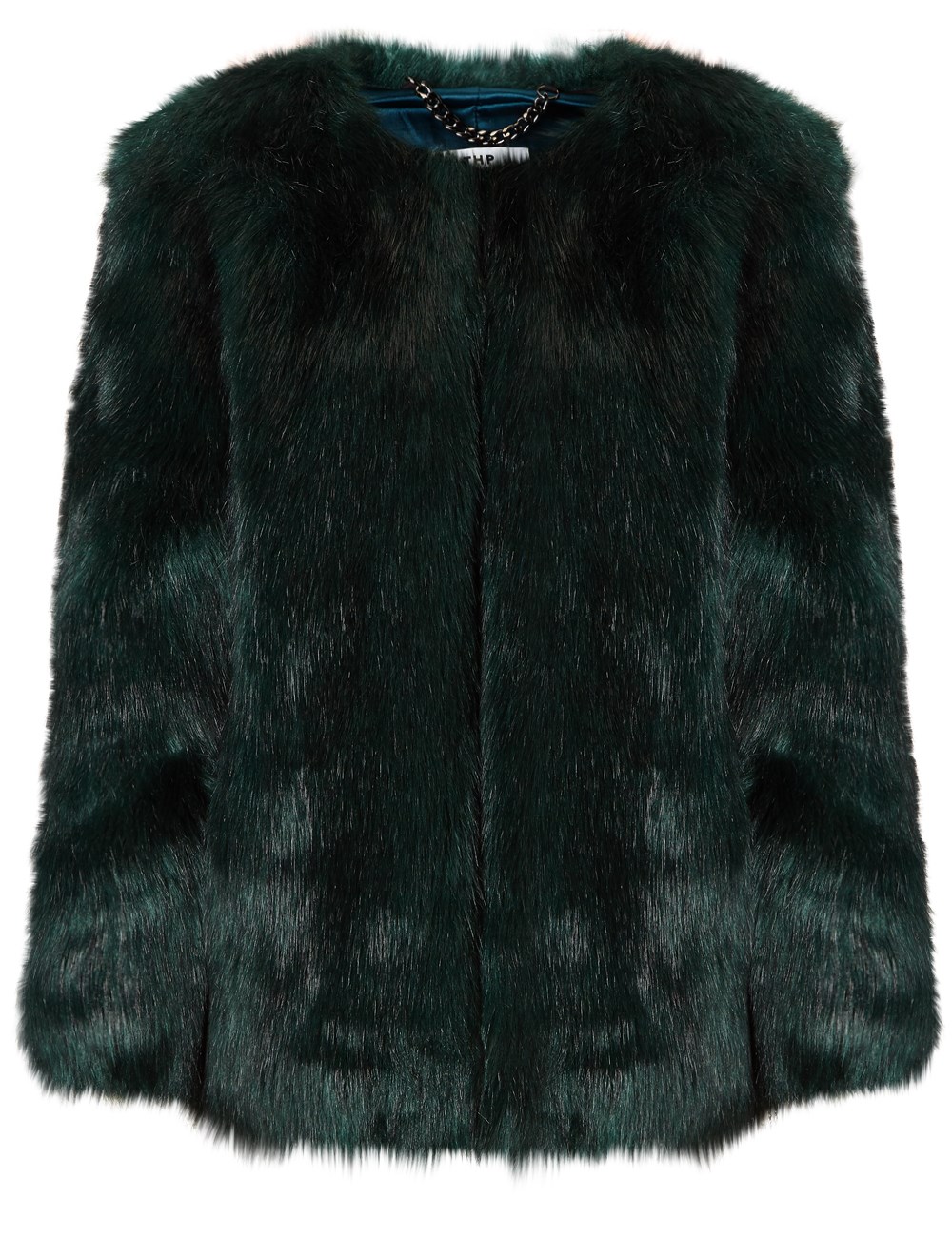 Women S Coats Jackets French Connection Twist Front Detail Faux Fur Coat