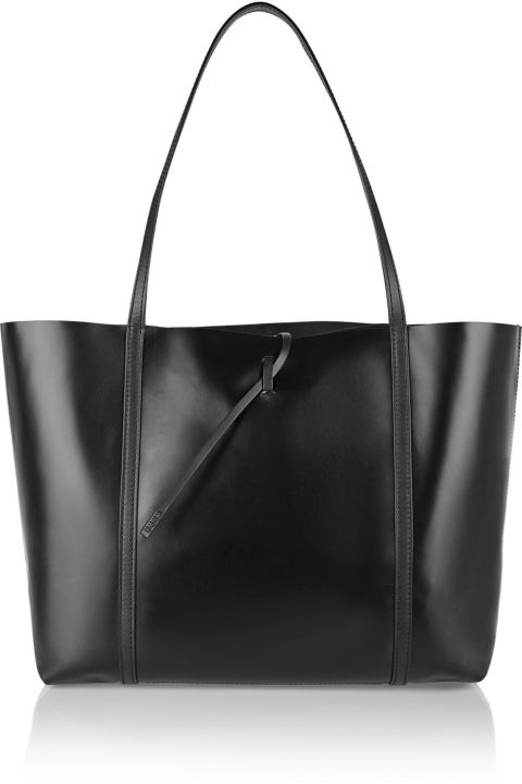 A bag that's polished enough for the office and useful for that massive grocery run? Sold! Kara Tie leather tote, $475, net-a-porter.com