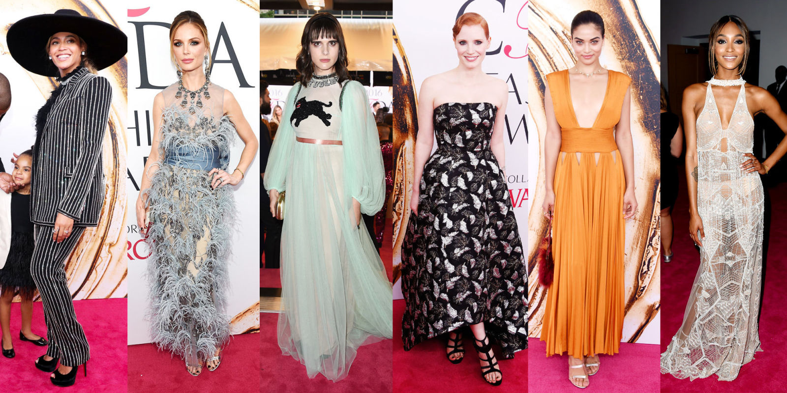 Best Red Carpet Looks From CFDA Fashion Awards 2016 Celebrity CFDA