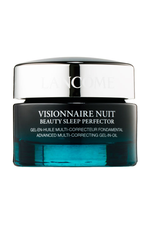 I'm a bit of a Lancôme acolyte, so I was excited to try this product when I encountered it a few months ago (thank you, Elle.com beauty closet). The formula is meant to transform from a gel to an oil, but this isn't a magic goo situation. It's a cream that pretty much behaves like a cream—just a very luxurious, smooth, and pleasant-feeling one. —Chloe Schama, Executive EditorLancome Visionnaire Nuit Beauty Sleep Perfector, $88; sephora.com