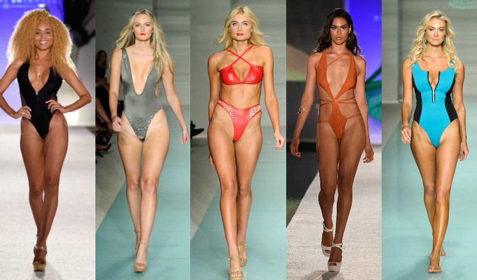 Miami Swim Week 2016 Revealing Front Bathing Suits On The Runway