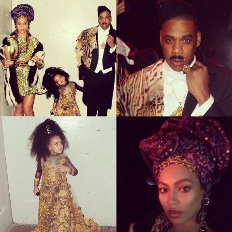 BEYONCÉ, JAY Z AND BLUE IVY