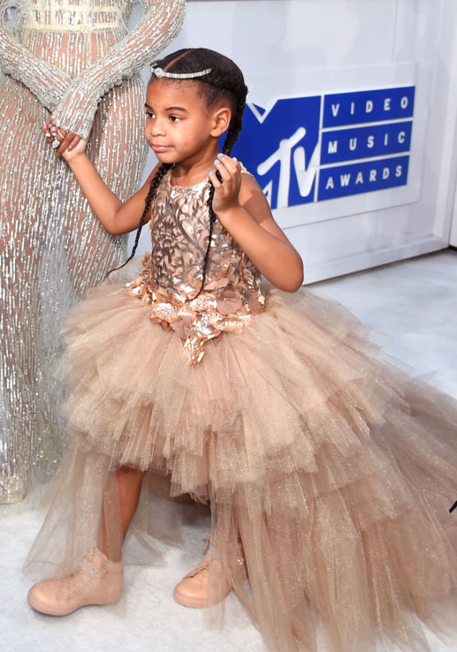 blue ivy oscar dress Blue Ivy Carter Wears $2,100 Gucci Dress