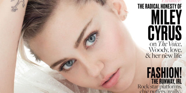 Resultado de imagem para miley cyrus elle magazine october 2016