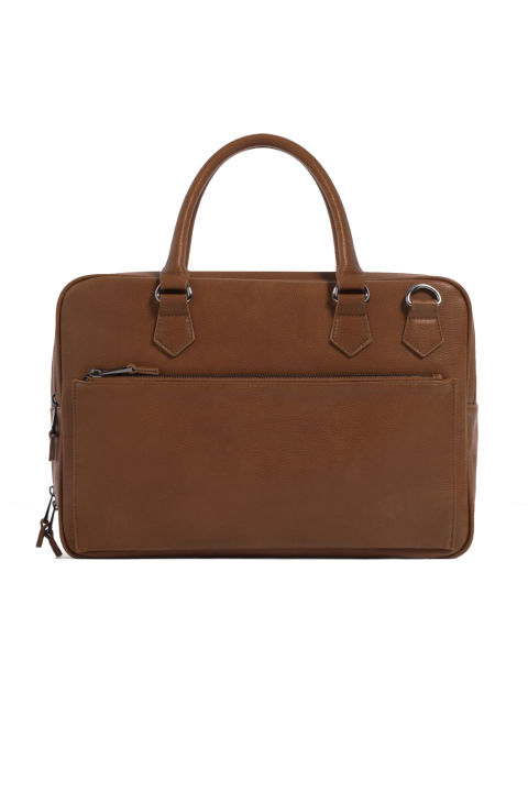 Whether a man works in an office environment or not, it's always good to have a solid briefcase. He may not use it daily, but he can definitely bust it out while traveling or for a big job interview. Zara Zip Detail Briefcase, $80; zara.com 