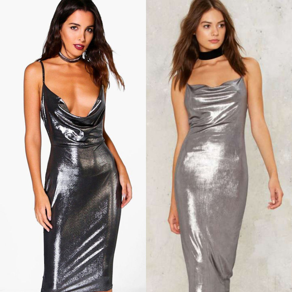 kendall jenner silver dress birthday Kendall Jenner Channeled Another It Girl for Her 21st Birthday Dress