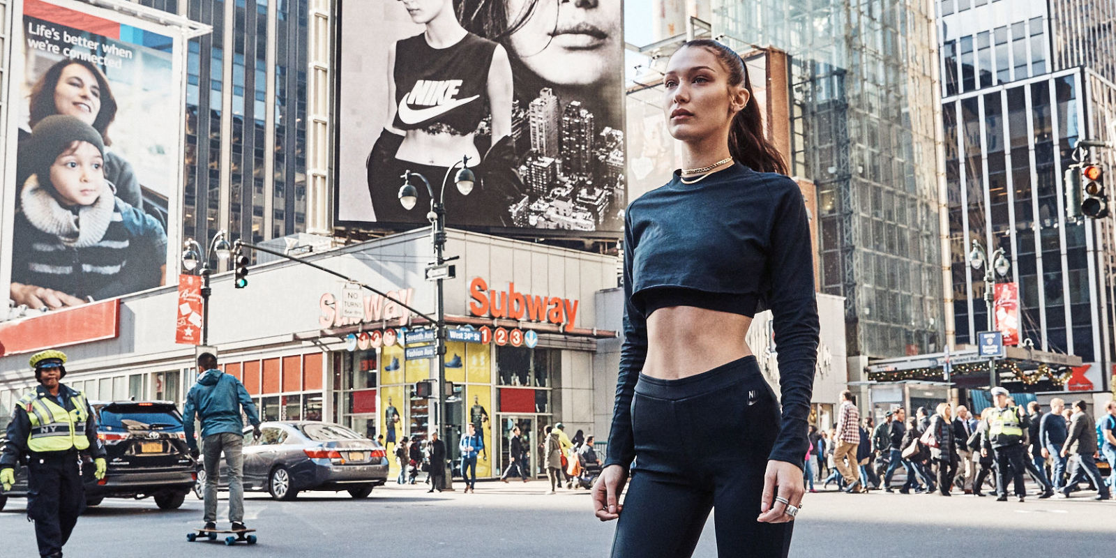 bella hadid nike