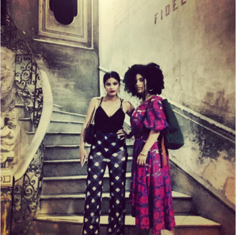 The stat: Twin sisters behind Ibeyi, fusing Yoruba, French, and Afro-Cuban influences.The style: A shared penchant for bold patterns, strong silhouettes, and layered long necklaces.The story: Lisa-Kaindé Diaz and Naomi Diaz have caught the ear of music and fashion notables alike, appearing in Beyonce's "Lemonade" video and playing at the Chanel 2017 Cruise show in Cuba. "I find inspiration everywhere," Naomi says of her eclectic taste; for Lisa-Kaindé, "art, masks and people I know" are the springboard for her distinctive, down-to-earth look. "Feeling good in the clothes you're wearing onstage is very important  so that you can concentrate on the music, the sharing, and nothing else."
