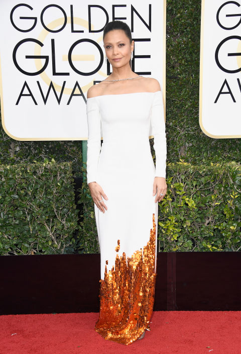 Image result for thandie newton golden globes