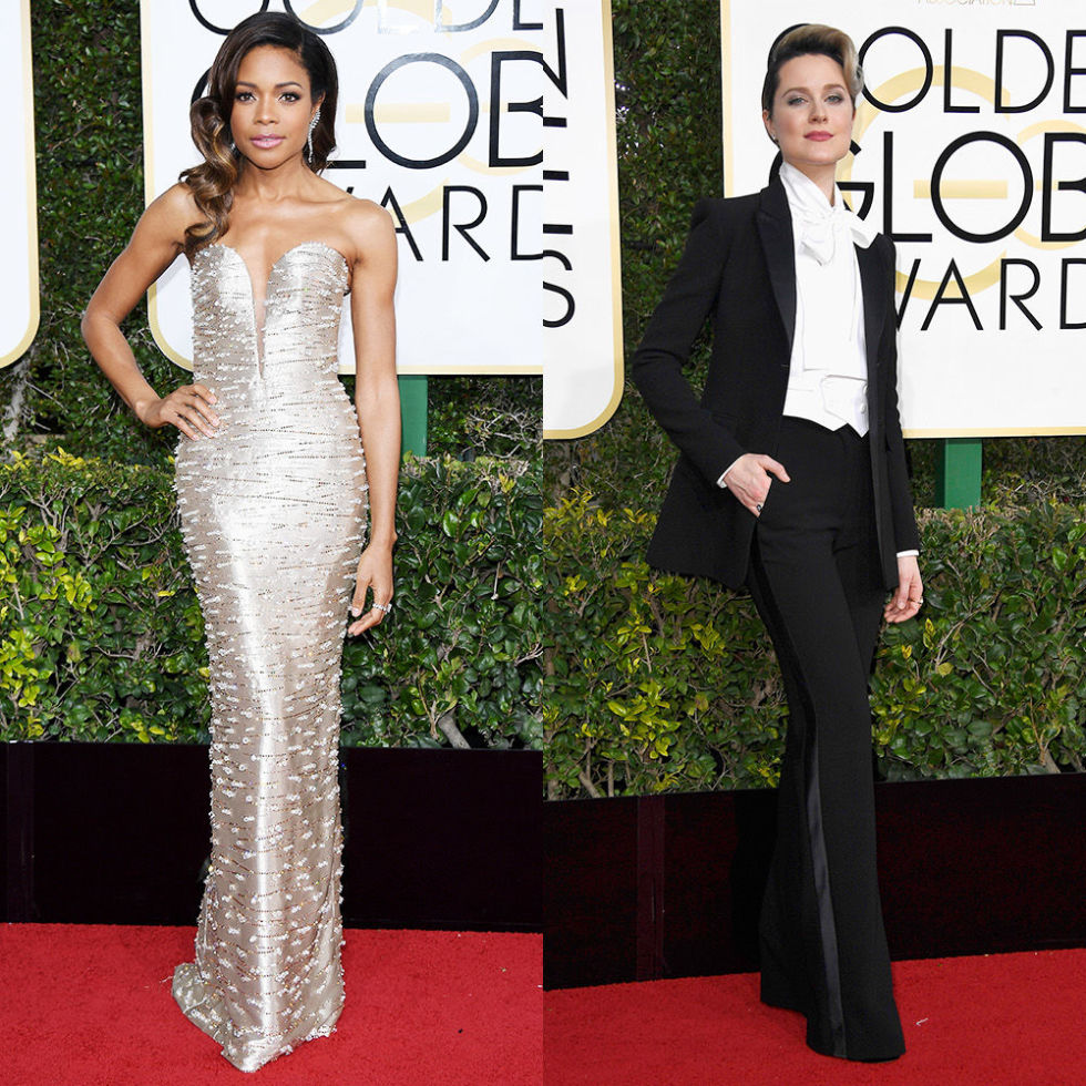 best dressed golden globes 2017 Clear Acrylic handles and t bars with Gold trim main image 0