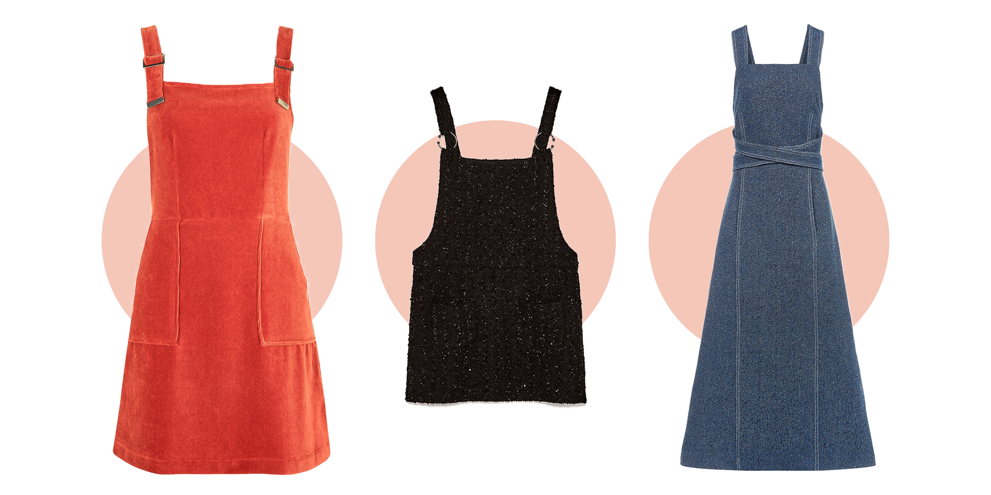Cute Overall Dresses Denim, Corduroy, and KneeLength Overall Dresses