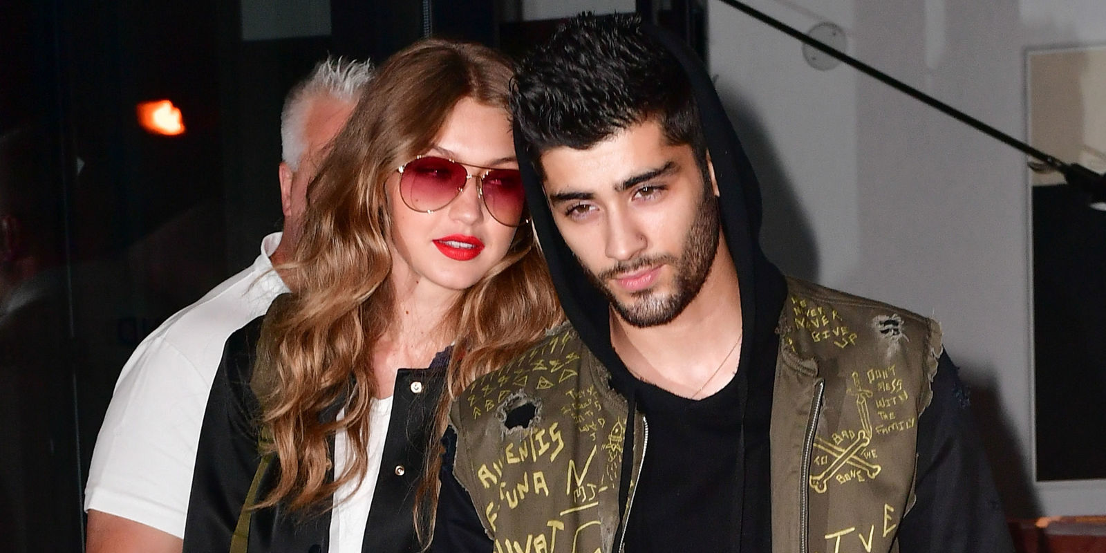 Gigi Hadid and Zayn Malik Receive the Weirdest Romantic Gift - ELLE.com
