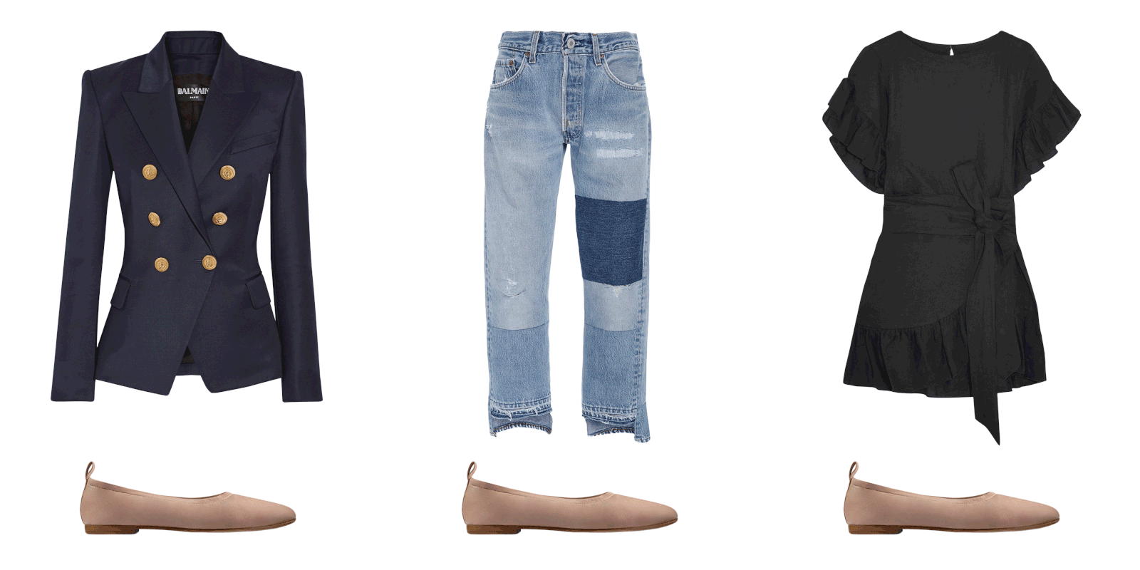 How to Wear Ballet Flats Absolutely Everywhere This Spring - ELLE.com