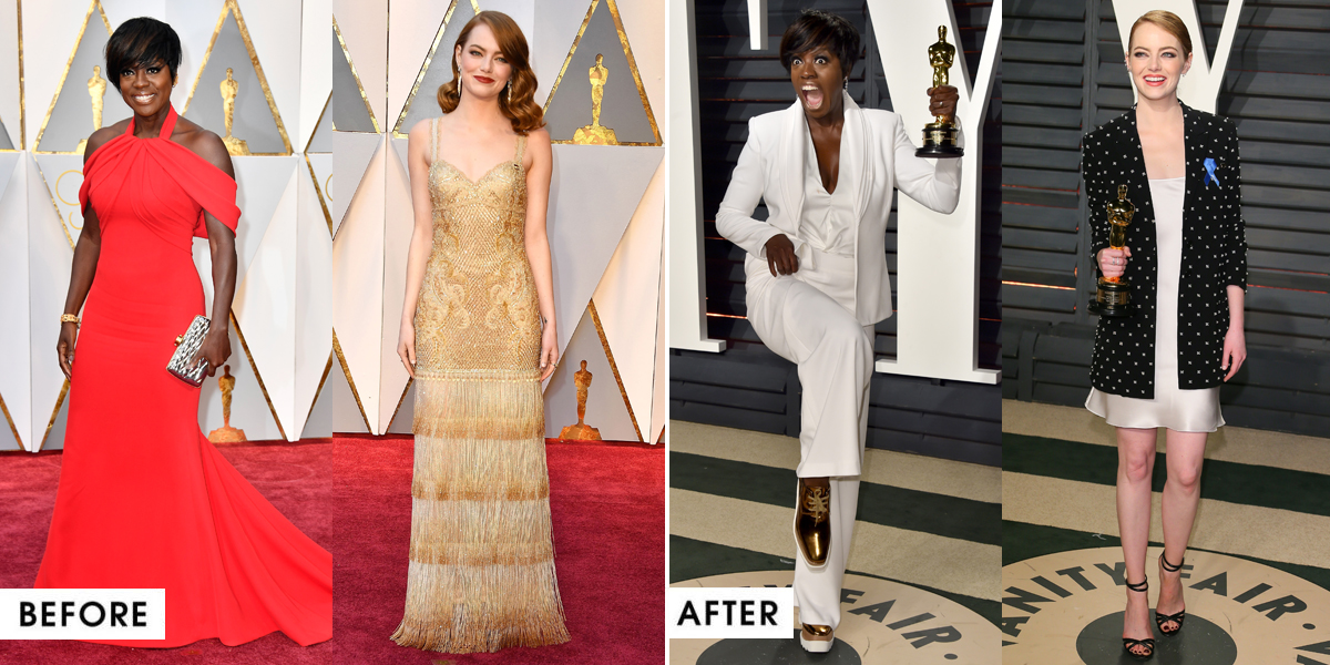 Best Oscars After Party Dresses Best Looks and Pictures From Academy Awards After Parties