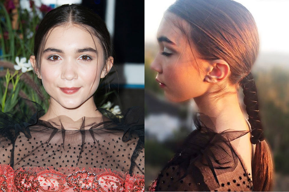 As seen on Rowan Blanchard.
