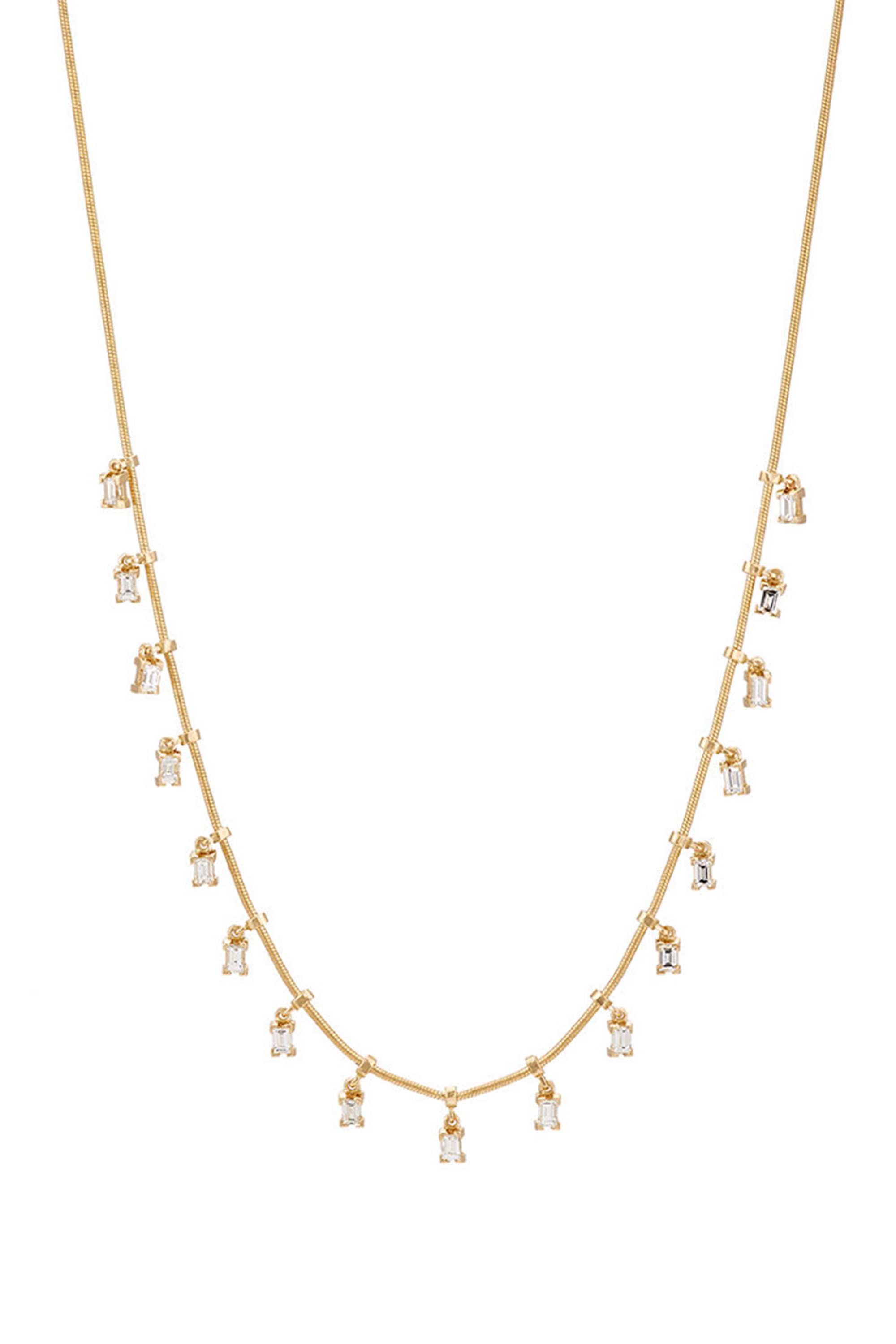 15 Delicate Gold Necklaces We Love in 2017 Minimalist Gold Necklaces