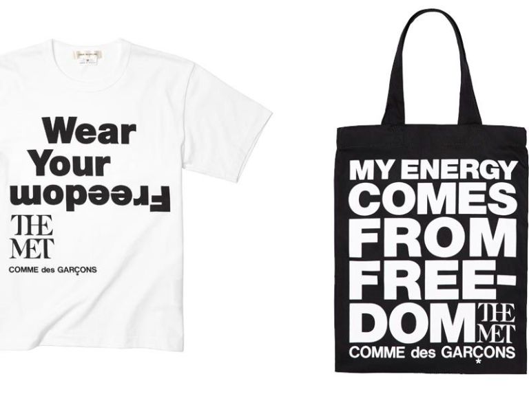 COMME des GARÇONS THE MET ショップ袋 5枚セット COMME des GARÇONS