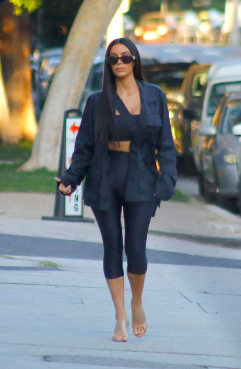 Kim Kardashian street style