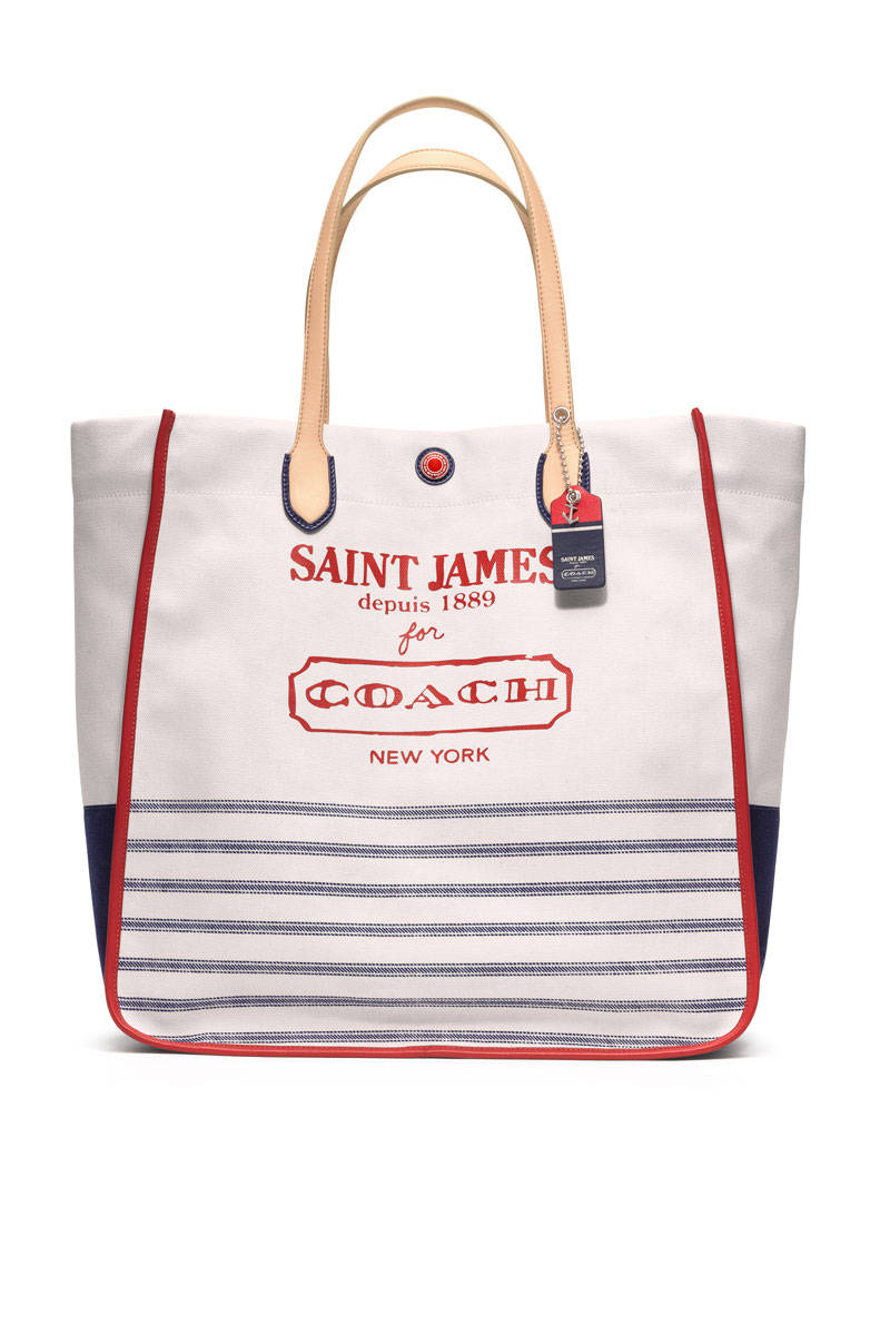 coach st james tote