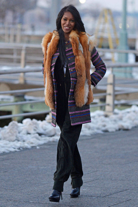 Celebrities Winter Street Style - Photos of Celeb Street Style