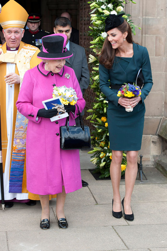 Kate Middleton’s Mini Skirt - The Queen Objects to the Length of Kate’s